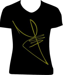 Women's T Black_G